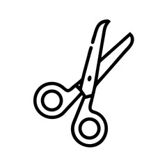 Scissors Icon for Creativity and Crafting Topics