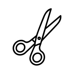 Scissors Icon for Creativity and Crafting Topics