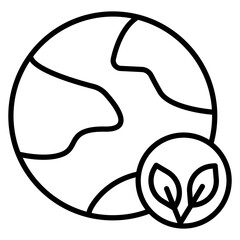 Eco Earth Icon