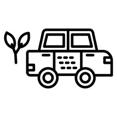 Fototapeta premium Zero Emission Icon
