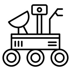 Mars Rover Icon
