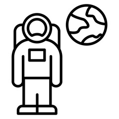 Astronaut Icon