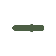 Simple bullet icon. Vector illustration.