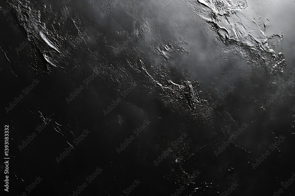 Fototapete Abstract Black Texture with Soft Light Accents Perfect for Background or Dark Modern Design Mysterious and Elegant : Generative AI