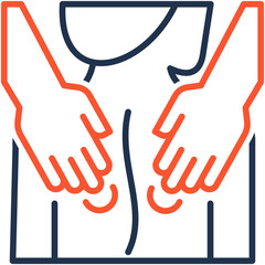 Obraz premium Massage icon