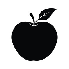 apple silhouette art
