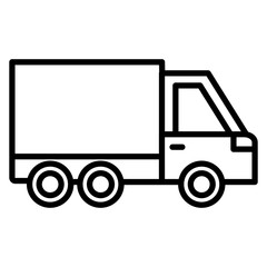 Truck Trailer Icon