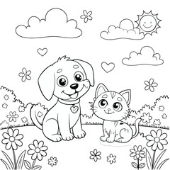 Fototapeta premium Colour book design