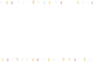 Bright Minimalist Setting Showcasing Ice Against a Solid Background