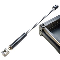 Obraz premium Close-up of a telescopic slide and its components