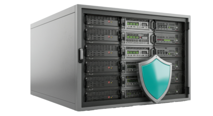 Isolated Server Rack with Shield