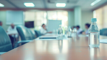 A hospital ethics committee meeting to discuss complex cases. stock image, hd quality, natural look, blog post, health care