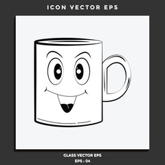 Vector Icon With Black and White Theme III