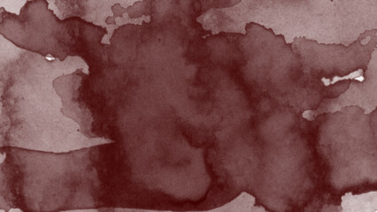 Aged brown watercolor grunge wall texture background shows a rough, dirty surface with an antique pattern