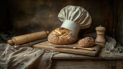 Rustic Bakery Still Life