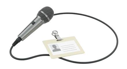 Isolated Microphone with ID Card