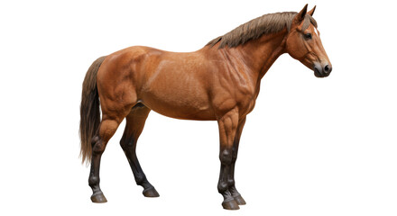 Isolated Horse