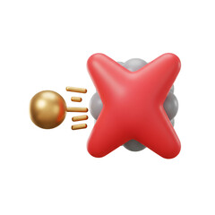 Alpha Decay Particle Emission Icon