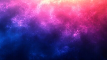 Abstract Nebula Galaxy Background  Cosmic Space with Colorful Gradient of Pink Purple and Blue : Generative AI