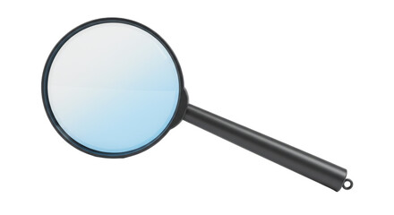 Isolated Magnifying Glass