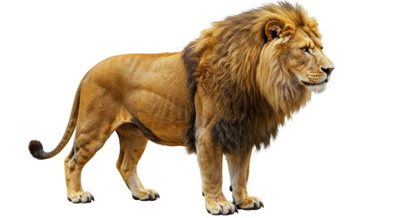 Isolated Lion