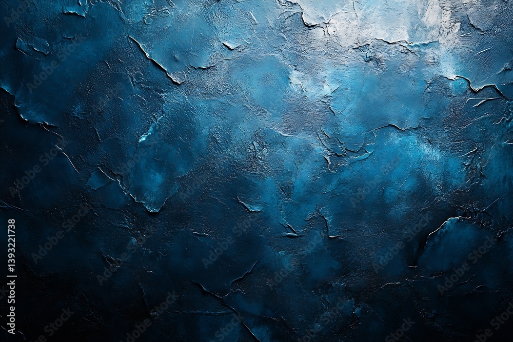 Poster dramatic dark blue texture background high contrast abstract stone wall design unique backdrop moder
