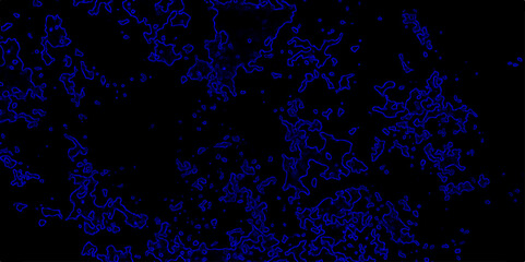 Distressed blue grunge texture on a black background. Decorative pattern background for abstract concept. Grungy blue canvas background or texture. limestone textured background. Trendy living coral