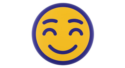 Fototapeta premium Isolated Smiley Face