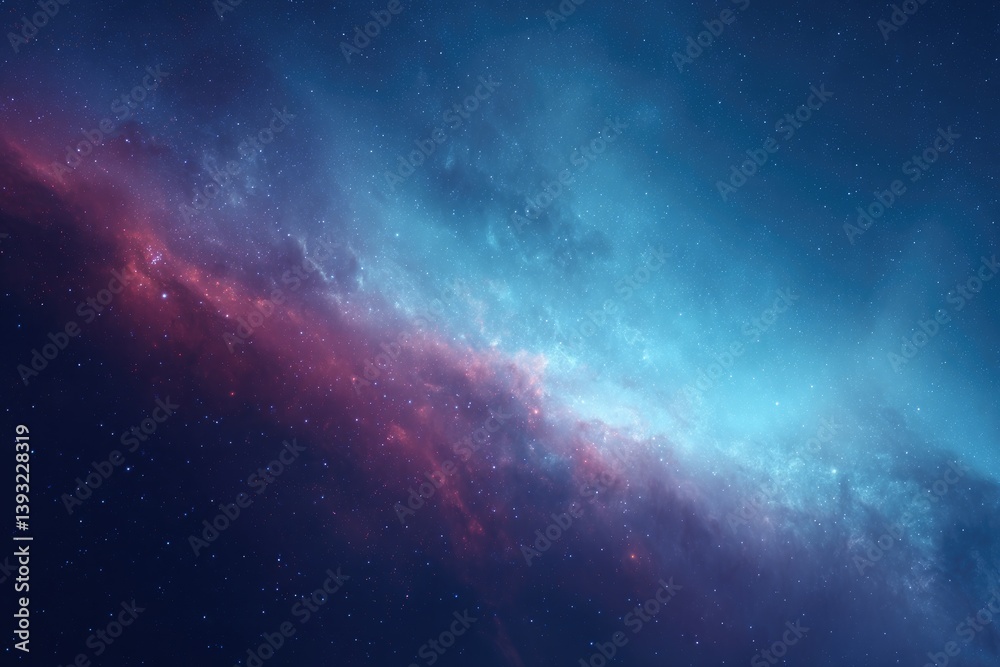 Poster capture vibrant dynamic scene depicting abstract space texture with swirling galaxies and nebulae us