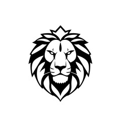 Obraz premium lion head tattoo