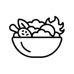 Fototapeta premium salad bowl