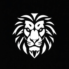 Obraz premium lion head tattoo