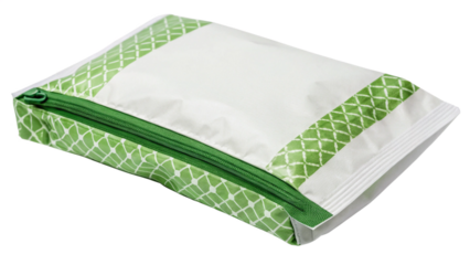 green compact food box isolated