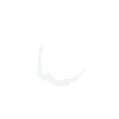 Winter frozen snow ball illustration 