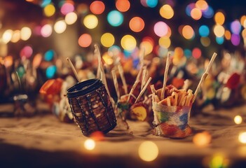 bandeirinhas festa com pronto junina fundo textured background red illustration design flower invitation redneck art blank traditional chess blue straw