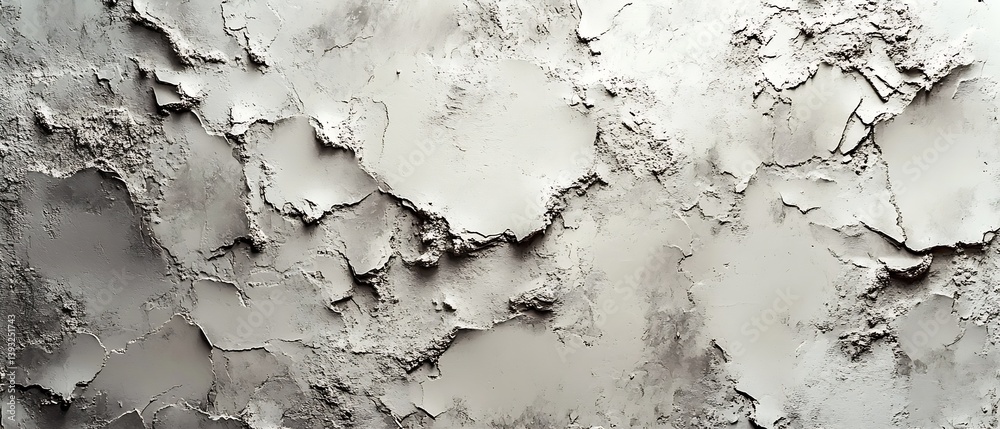 Poster abstract gray wall texture with cracked and damaged surface grunge background for creative design ro