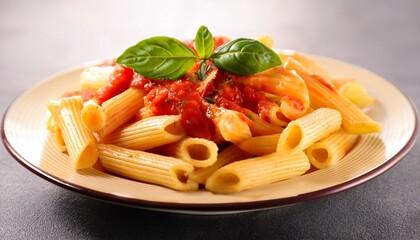 pasta with tomato sauce
