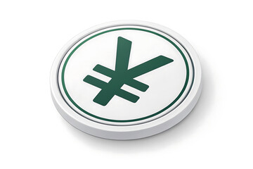 Obraz premium Golden dollar money sign icon representing wealth and finance coin banking. Money, Banking, Investment