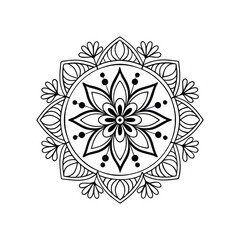 round ornamental round lace ornament