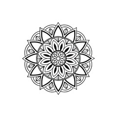 round ornamental round lace ornament