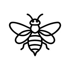 Obraz premium Bee Animal outline Icons