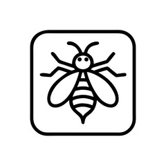 Bee Animal outline Icons