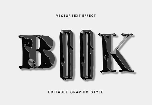 Black And Gray Molten Font Molten Rustic Text Effect