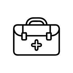 Icon of a doctorchest / first aid kit