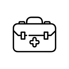 Icon of a doctorchest / first aid kit
