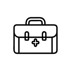 Icon of a doctorchest / first aid kit