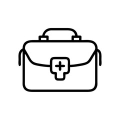 Icon of a doctorchest / first aid kit