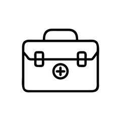 Icon of a doctorchest / first aid kit