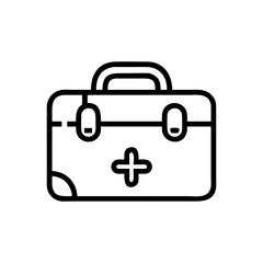 Icon of a doctorchest / first aid kit