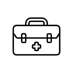 Icon of a doctorchest / first aid kit